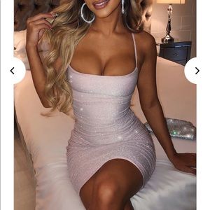 Babyboo M Pink Tati Mini Dress